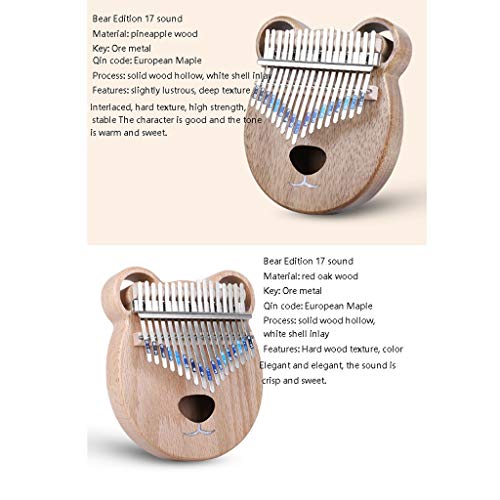 Marimba Kalimba 17 Touches Pouce & Doigtier Piano Marimba En Bois Creux Facile À Porter Marimba (Taille : C) - Les Beatles, Paul McCartney, John Lennon, RIngo Starr, George Harrison Marimba Kalimba 17 Touches Pouce & Doigtier Piano Marimba En Bois Creux Facile À Porter Marimba (Taille : C) – Image 3