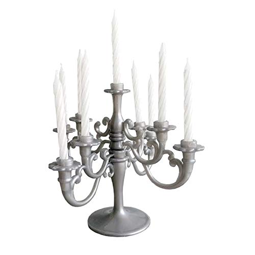 Cheeseandu MR-7758 Mini Plastic Candle Holder Stand thumb #1