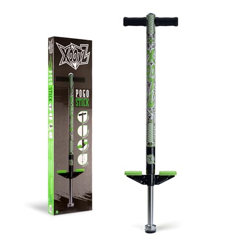 Xootz Pogo Stick | Design Industriale per Bambini, Ragazzi e Ragazze, Manubrio in Schiuma Morbida, età 5+, Fino a 35 kg