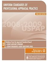 Uniform Standards of Professional Appraisal Practice: 2008-2009 Edition 0979872804 Book Cover