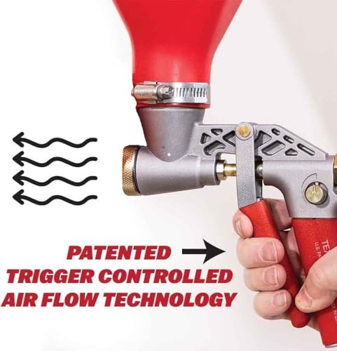 Image of WAL-Board Tools Texture - Pro 200 Hopper Gun, Complete Kit for Wall and Ceiling Texturing, with Air Control Valve, Made in The USA, 052-020