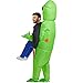 TOLOCO Inflatable Alien Costume for Adult and Teenager - Halloween Costume