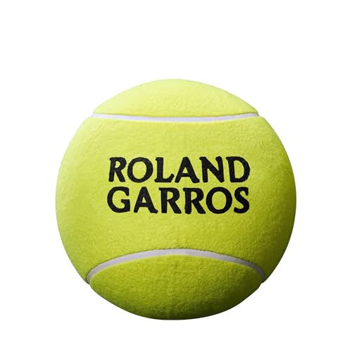 Wilson(ウイルソン) テニスボール ROLAND GARROS 9 JUMBO TBALL(ローランド ギャロス ツアー 9 ジャンボ Tボール) 直径22cm イエロー WRT1419YD（Amazon）