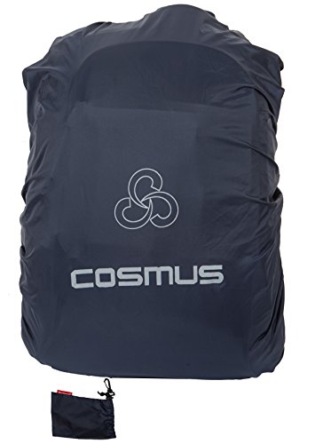 Image of Cosmus Rain & Dust Cover with Pouch for Laptop Bags and Backpacks (Navy)
