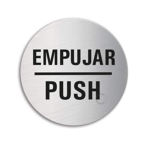 Placa OFFORM DESIGN Empujar Push en Acero INOX Cover