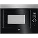 Price comparison product image AEG Built-in Microwave MBE2658SEM, 26L Capacity, 900W, Auto Weight Defrost Programmes, Digital Display, 5 Power Levels, Touch-Activated Door, Easy Clean, Clock & Timer - Black & Stainless Steel