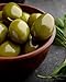 Fortuna's Bella Di Cerignola Olives - Hand-picked, Brine-cured, Slightly Sweet Green Olives from Italy - Perfect for Salads, Antipasti, and Snacks - 8oz Bag - Authentic Ingredients