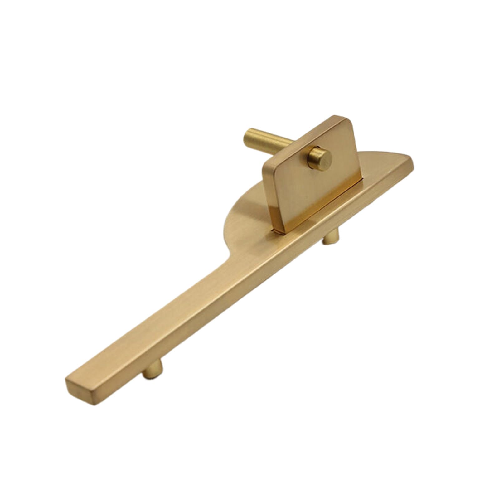 Shyyoulqe 317 Copper Wire Draw Refines Gold Furniture Door Handle Metal Pull Traditional Gold Drawing Furniture Handle Metal Cabinet Accessory For Home Exquisites Cabinet Fittings