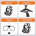 6878 Spectacle Kit, Compatible with 3m Spectacle Kit, for 3M Full Facepiece Respirators Including 6000, FF-400, and 7000 Series, Adjustable Prescription Lens Frame for Eye Glass Wearers, Not Included