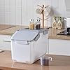 Pet Food Storage Container with Measuring Cup