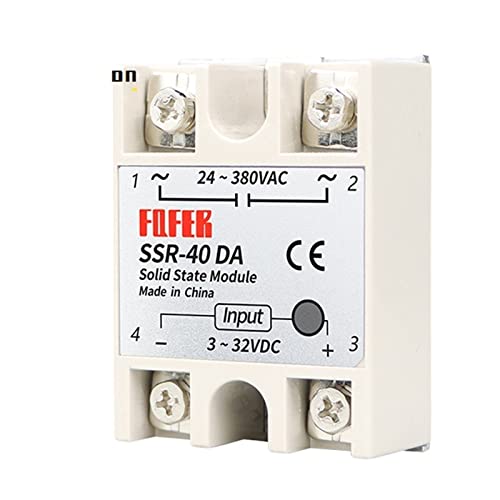 Relais statique SSR-40DA input 3-32VDC output 24-380VAC - 4