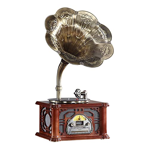 Tourne-Disque Vintage, Gramophone, Tourne-Disque Rétro Gramophone Haut-Parleur Subwoofer Tourne-Disque, Pla Chaque… - Les Beatles, Paul McCartney, John Lennon, RIngo Starr, George Harrison Tourne-Disque Vintage, Gramophone, Tourne-Disque Rétro Gramophone Haut-Parleur Subwoofer Tourne-Disque, Pla Chaque…