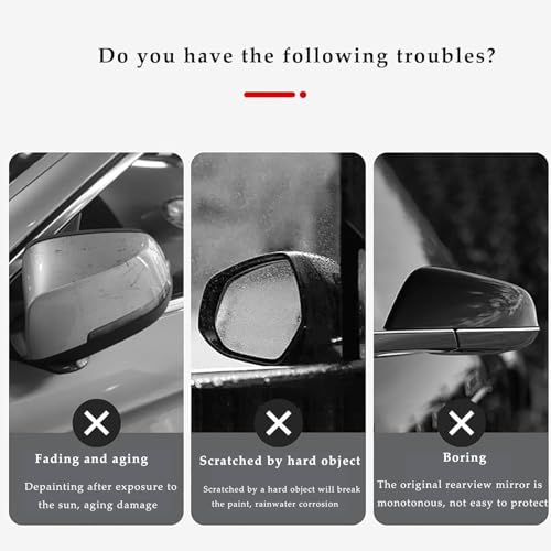 Coque rétroviseur pour Mazda 3 6 cache extérieur rétroviseurs décoration remplacement 03-07