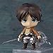 fgbv Anime Attack on Titan 10CM Figur Eren Jaeger Gesichtswechsel PVC Sammlermodell Spielzeug Geschenke Kinder Haustier Kawaii Mini Desktop Pop Kuscheltier Anime,nendoroid Anime,Anime Statue