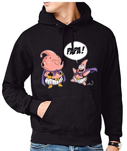 the Fan Tee Sudadera de Hombre Dragon Ball Goku Vegeta Bolas de Dragon Super Saiyan 047 M