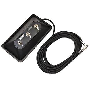 HQRP® 3-Function Footswitch; QUALITY: HQRP® Footswitch is made of quality metal components (buttons, the interior parts and plugs). The molded housing guarantees the long period of use. 14' cable provides the wide usage area. Right angle 1/4" plug do...