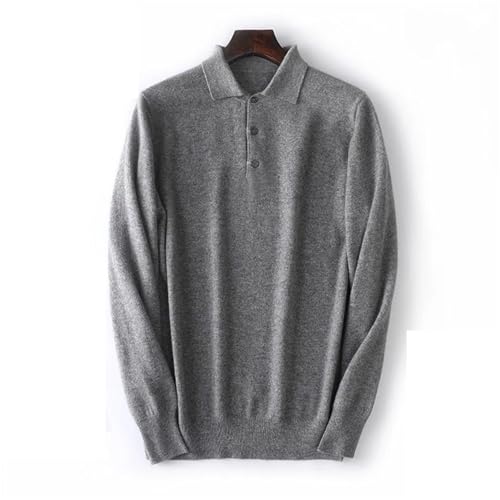 Men's Polos Wool Sweater Pullover Long Sleeve Loose Knitting Bottoming Business Cashmere Tops2
