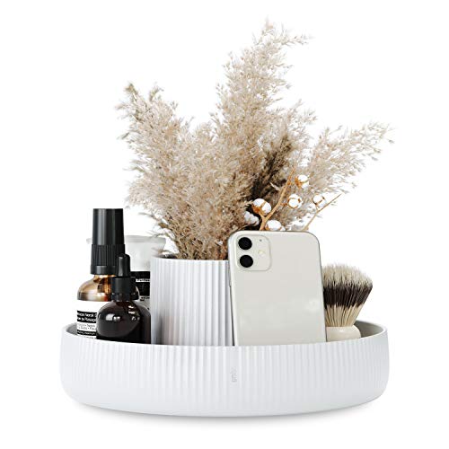 Umbra Fountain Planter, Doubles As Makeup Organizer And Storage, White #TOP4