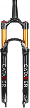 MTB Air Suspension Fork, 26/27.5/29er Travel 120mm, QR 9mm Hydraulic/Remote Lockout Standard Tapered Stem Tube XC AM Ultralight Mountain Bike Front Forks Tapered-Hydraulic Lock,29"