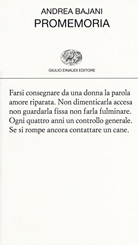  Promemoria