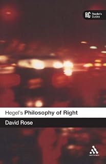 Hegel's 'Philosophy of Right': A Reader's Guide (Reader's Guides)
