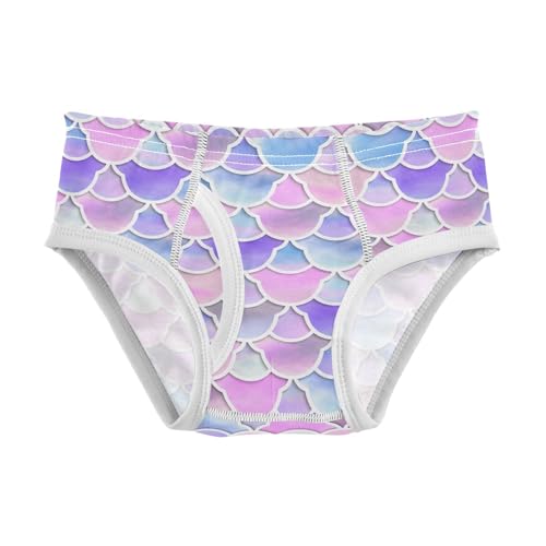 Lavender Pink Mermaid Scales Toddler Boy's Underwear 2T 202c1905