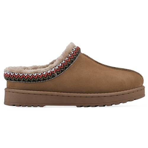 WHITE MOUNTAIN Women's Iceberg Faux Fur Slipper Clog3