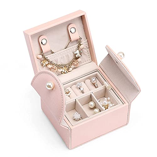 Boîte à bijoux d'affichage en cuir PU pour organiser vos bracelets en voyage