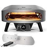 cozze® 17" Forno Pizza CLASSIC | Gas 30 mbar | Grande pietra in cordierite inclusa | Doppia camera in acciaio inox | Accensione automatica | Termometro integrato | Cottura veloce 2 min
