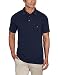 French Connection Men's Simple Garment-Dye Short-Sleeve Polo Shirt