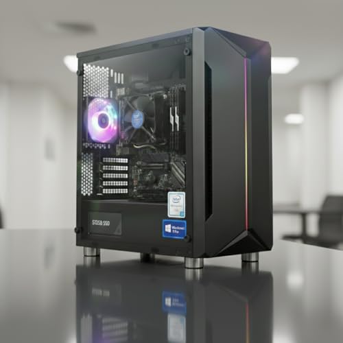 Image of Desktop PC | Core i7 4th Gen | 16GB RAM | 512GB SSD | 5G WiFi 6 + Bluetooth 5.4 | HD Graphics 4600| HDMI /VGA /USB 3.0 | Windows 11 Pro & Office 2021 Installed | 2-Year On-Site Warranty