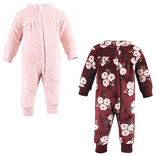 Image of Hudson Baby baby-girls Plush Jumpsuits