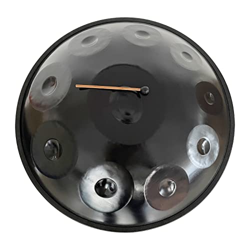 Tambor de mano steel handpan 10 notas percusión miniatura 7