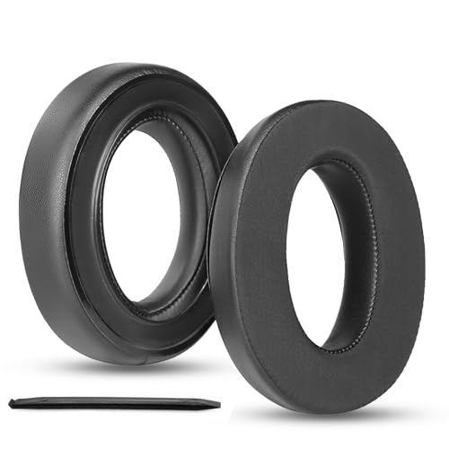Repuesto Cooling Gel Earpads compatible con audífonos Sennheiser HD650, HD660 S, HD6XX, HD 660S2, HD600, HD58X, HD580, HD565, HD545, HD535 con espuma de memoria de alta densidad y tela de seda fría miniatura 7