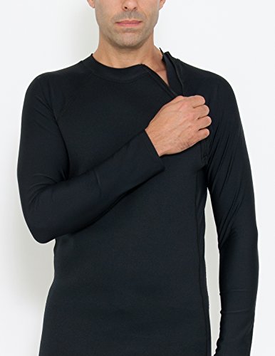 Tuga Men's Neoprene Wetsuit Hybrid, protección solar UPF 50+, hecho en EE.UU. miniatura 3