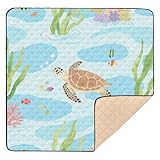 Imperméable et facile à nettoyer : fabriqué en polyester imperméable de qualité supérieure, notre tapis de jeu pour bébé est également facile à nettoyer, il suffit de l'essuyer avec des lingettes humides ou une serviette. De plus, la couche de surface imperméable empêche également la couleur du motif de tomber, exactement robuste à utiliser. Cela en fait un choix pratique pour les parents occupés.