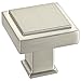 Satin Nickel Cabinet Knob - Case Pack of 10-1-3/16-inch