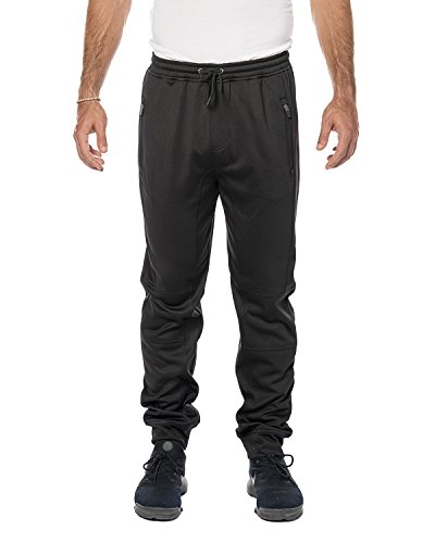 Burnside Unisex Heather Perfomance Jogger Pant M BLACK