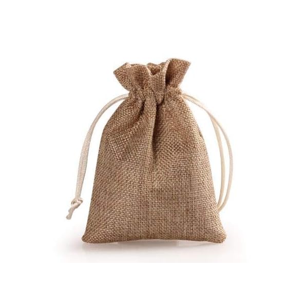 Avanti Creation Jute Potli Bags Pack of 25 (18X13 Cms) - Image 3