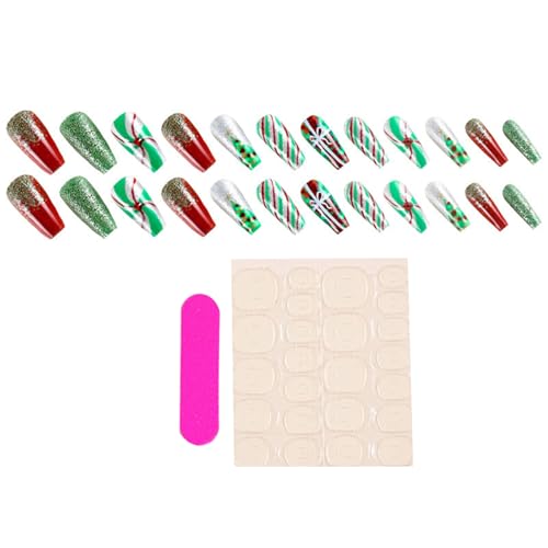 �N���X�}�X�t�F�C�N�l�C�� 24 �p�b�N �[���[�ڒ��܂ƃt�@�C���v���X�t�� �z���f�[�p�[�e�B�[�p ABS �f�� �A�[�g �z���f�[�t�F�C�N �[���[�W�F���ڒ��ܕt��