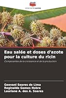 Eau salée et doses d'azote pour la culture du ricin: Composantes de la croissance et de la production (French Edition) 6203920614 Book Cover