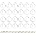 Sziqiqi 80MM Hanging Tealight Holder Glass Globes Terrarium Wedding Candle Holder Candlestick (18 Pcs/Set)