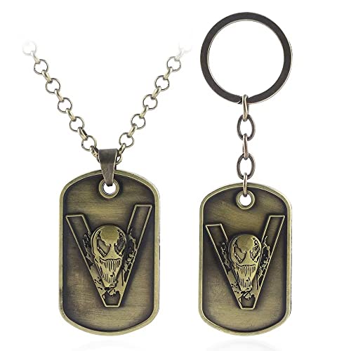 HARESS LFSLK Venom - Llavero colgante de metal para hombre, S4., Talla única
