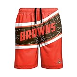 FOCO Herren New England Patriots NFL Badehose Big Wordmark – S, Teamfarbe, Small