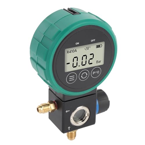 Manifold digital HVAC con control de válvula de bola y sensor de alta precisión para instalación y mantenimiento de sistemas de aire acondicionado miniatura 5