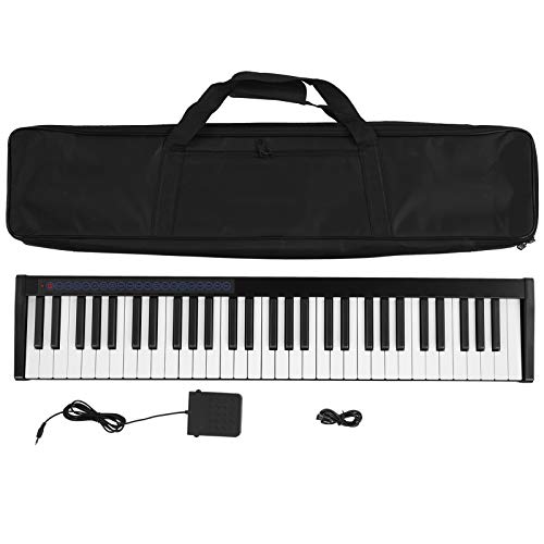 HOLPPO Piano Électrique,128 Touches 61 Touches,Clavier Numérique,Double Voix Facile À Transporter,Mini Piano pour… - Les Beatles, Paul McCartney, John Lennon, RIngo Starr, George Harrison HOLPPO Piano Électrique,128 Touches 61 Touches,Clavier Numérique,Double Voix Facile À Transporter,Mini Piano pour…