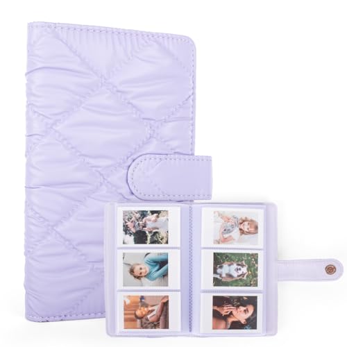 HIYQIN 108�|�P�bInstax mini�g�t�H�g�A���o���APU���U�[�t�H�g�A���o��Instax mini12 11 9 41 EVO Liplay�C���X�^���g�J����2x3�C���`�̃t�B����(�p�[�v��)