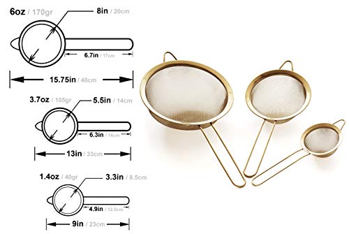 Proto Future 8541964338 Strainer Set Fine Mesh thumb #4