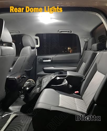 Kit de luz interior LED 18 piezas Blanco 6000K para Toyota Tundra miniatura 6