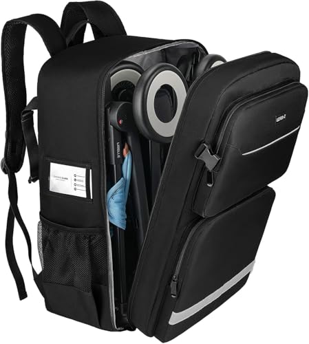 Reisetasche für Kinderwagen,Transporttaschen für Kinderwagen,Rucksack mit Großer Kapazität kompatibel mit Gb Pockit/GB Pockit+ All-City/GB Pockit Air All-Terrain/Cybex Libelle 2 Kinderwagen(Nur Tasche